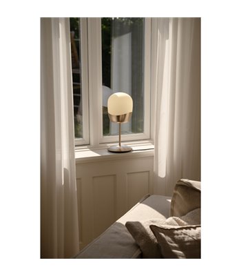 UMAGE Spring messing bordlampe