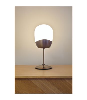 UMAGE Spring messing bordlampe