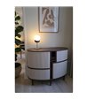 UMAGE Spring messing bordlampe
