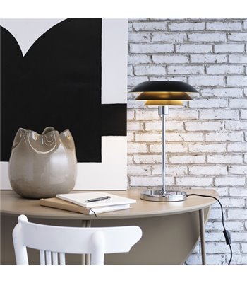 Dyberg Larsen DL31 sort bordlampe