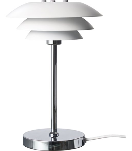 Dyberg Larsen DL20 mathvid/krom bordlampe