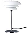 Dyberg Larsen DL20 opal/krom bordlampe