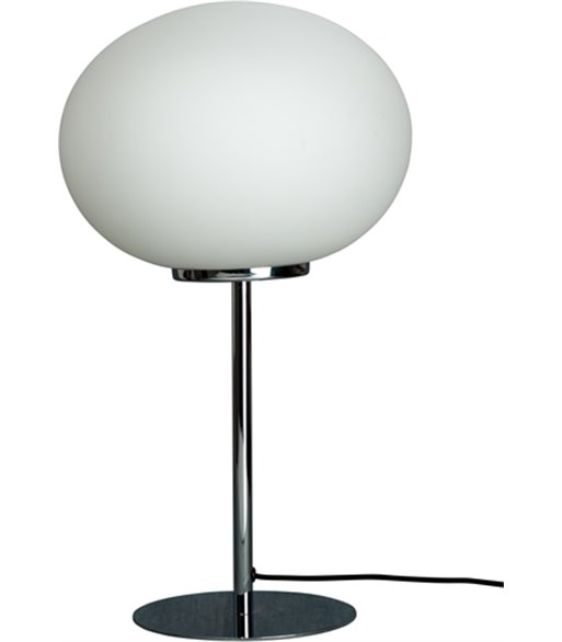 Dyberg Larsen Queen opal/krom bordlampe