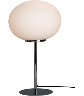Dyberg Larsen Queen opal/krom bordlampe