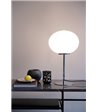 Dyberg Larsen Queen opal/krom bordlampe