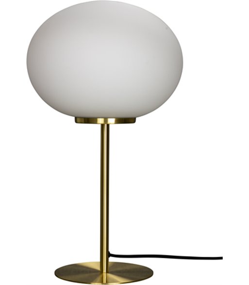 Dyberg Larsen Queen opal/messing bordlampe