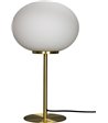 Dyberg Larsen Queen opal/messing bordlampe