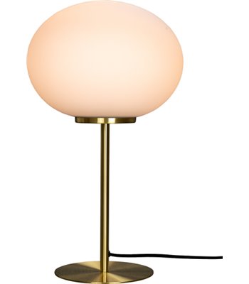 Dyberg Larsen Queen opal/messing bordlampe