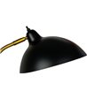 Dyberg Larsen Futura sort/messing bordlampe