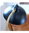Dyberg Larsen Futura sort/messing bordlampe