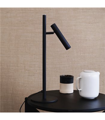 Dyberg Larsen Carlo mat sort bordlampe
