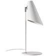 Dyberg Larsen Cale mat hvid bordlampe