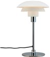 Dyberg Larsen Morph hvid bordlampe