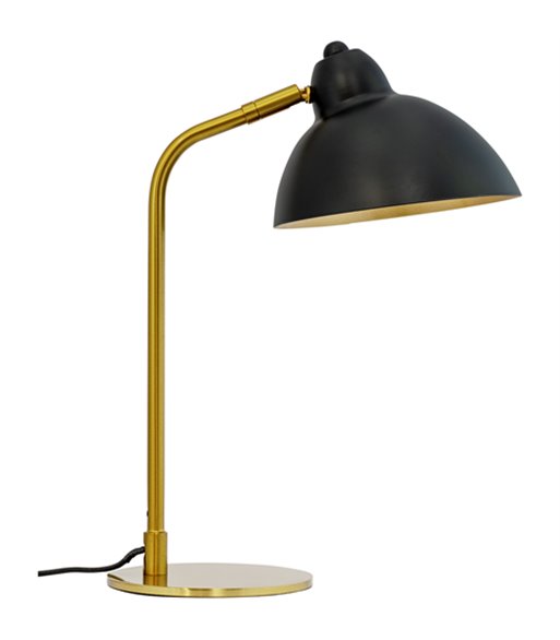 Dyberg Larsen Futura antik messing bordlampe