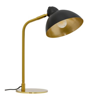 Dyberg Larsen Futura antik messing bordlampe