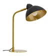 Dyberg Larsen Futura antik messing bordlampe