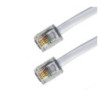 Sinox One telefonkabel. 3m. Hvid