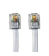 Sinox One telefonkabel. 3m. Hvid
