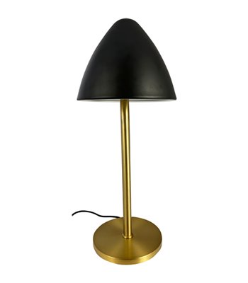 Dyberg Larsen Oulu sort/messing bordlampe