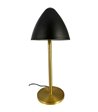 Dyberg Larsen Oulu sort/messing bordlampe