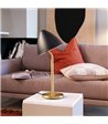 Dyberg Larsen Oulu sort/messing bordlampe