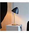 Dyberg Larsen Oulu sort/messing bordlampe