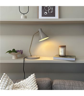 Dyberg Larsen Sleep brown bordlampe