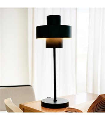 Dyberg Larsen  Stoke mat sort bordlampe