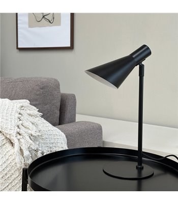 Dyberg Larsen DL12 sort mini bordlampe