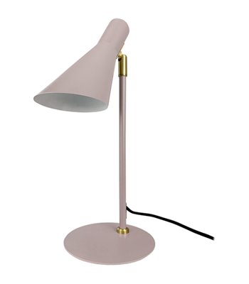 Dyberg Larsen DL12 beige/messing mini bordlampe