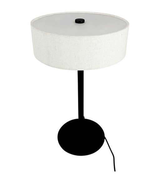 Dyberg Larsen Calix stof skærm bordlampe