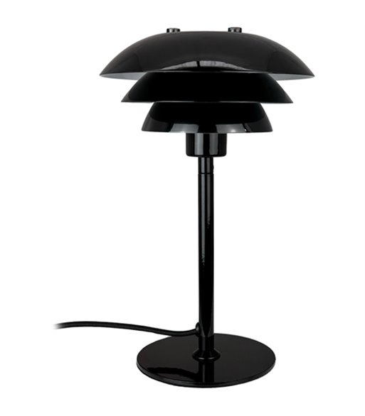 Dyberg Larsen Sixteen sort bordlampe