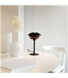 Dyberg Larsen Sixteen sort bordlampe