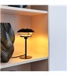 Dyberg Larsen Sixteen sort bordlampe