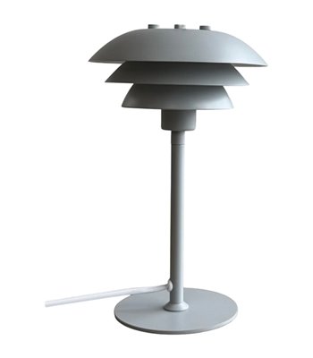 Dyberg Larsen Sixteen grå bordlampe