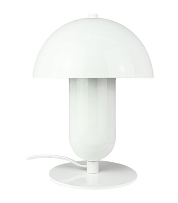 Dyberg Larsen Movie hvid bordlampe