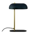 Dyberg Larsen Arch sort/messing mini bordlampe