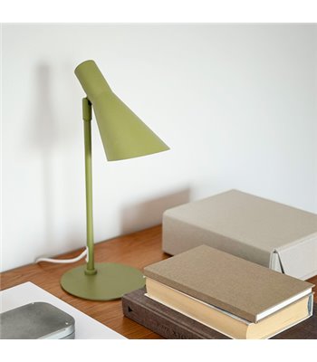 Dyberg Larsen DL12 grøn mini bordlampe