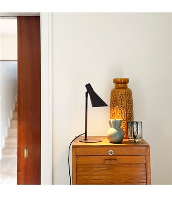 Dyberg Larsen DL12 brun mini bordlampe
