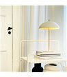 Dyberg Larsen Globus beige/messing bordlampe