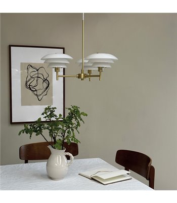 Dyberg Larsen  DL 20 brass  lysekrone
