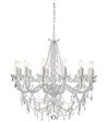 Nielsen Light Imperial 12 armet hvid lysekrone