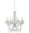 Nielsen Light Imperial 8 armet hvid lysekrone