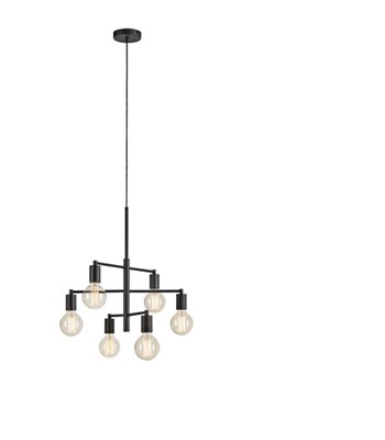 Markslöjd Cielo 6L black  lysekrone