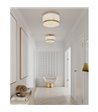 By Rydéns Marcel Ø40 messing/hvid plafond