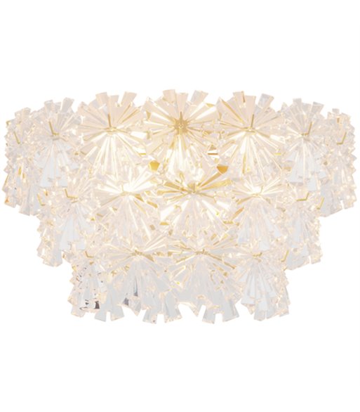 By Rydéns Lorraine Ø52 messing/klar plafond