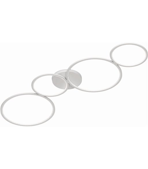 TRIO Rondo mat hvid loftslampe
