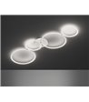 TRIO Rondo mat hvid loftslampe