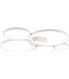 TRIO Rondo mat hvid loftslampe