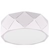 TRIO Zandor mat hvid loftslampe